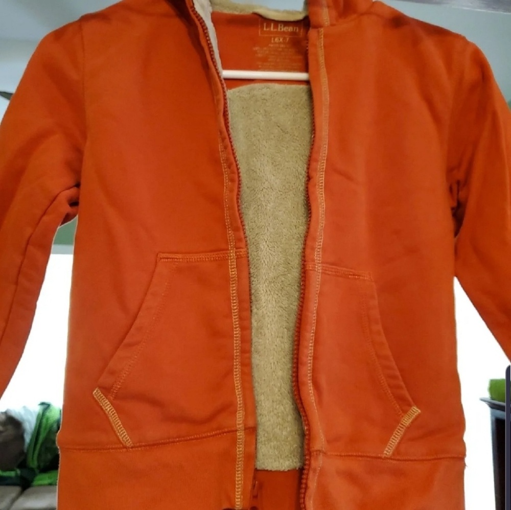 Boys insulated sweatshirt jacket